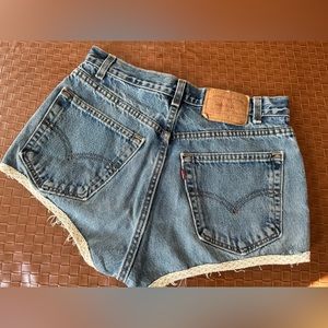 Levi Shorts from Urban Outfitters